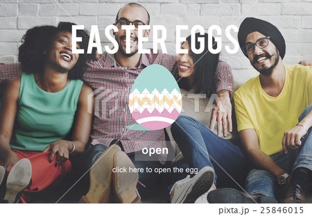 Easter Holiday Happiness Celebration Seasonal Concept 25846015