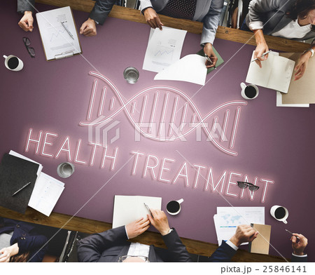 DNA Helix Life Science Graphic Concept 25846141
