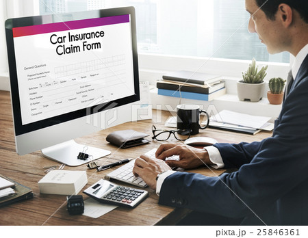 Car Insurance Claim Form Concept Car Insurance Claim Form Concept 25846361