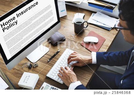 Home Insurance Policy Form Concept 25846368