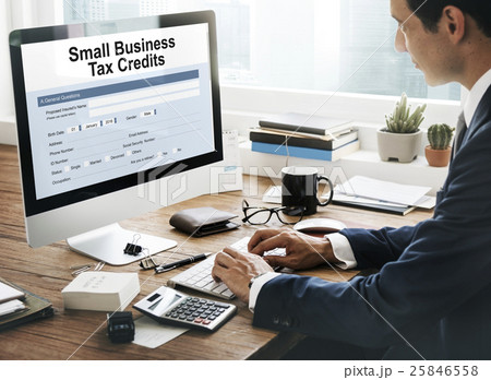 Samll Business Loan Form Tax Credits Niche Concept Samll Business Loan Form Tax Credits Niche Concept 25846558