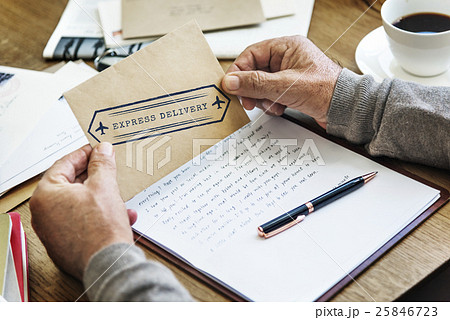 Airmail Correspondence Connection Delivery Communication Concept Airmail Correspondence Connection Delivery Communication Concept 25846723