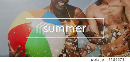 Life Summer Beach Vacation Concept 25846754