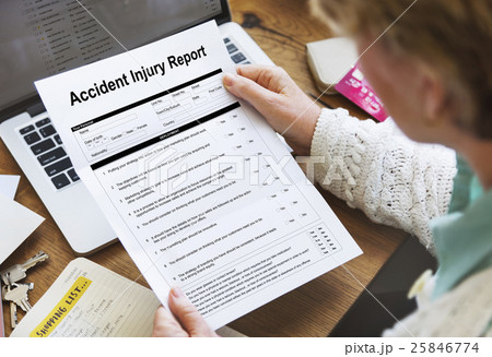 Accident Injury Report Form Information Concept Accident Injury Report Form Information Concept 25846774