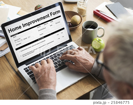 Home Improvement Form Document Concept Home Improvement Form Document Concept 25846775