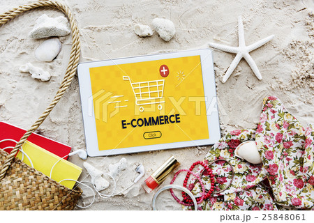 Add Cart Buy Now Online Commerce Graphic Concept Add Cart Buy Now Online Commerce Graphic Concept 25848061