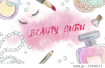 Chic Cosmetics Trendy Vogue Fashion Concept 25849171