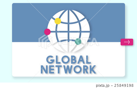 Global Communication Connection Networking Graphic Concept Global Communication Connection Networking Graphic Concept 25849198