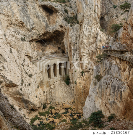 El Caminito del Rey dangerous footpath and railway 25850167