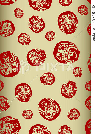 ダルマ背景 賀正 タテ ダルマ背景 賀正 タテ 25850548