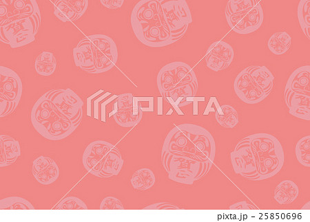 ダルマ背景 賀正 横 ダルマ背景 賀正 横 25850696