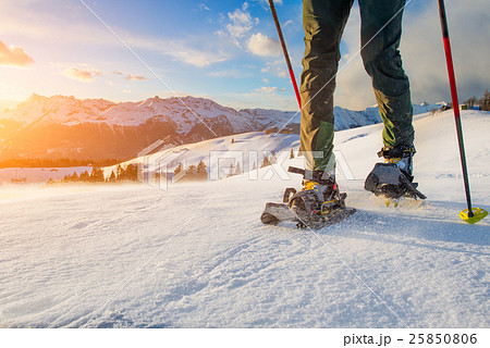 Walk with snowshoes 25850806