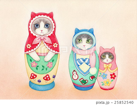 猫リョーシカ 25852540