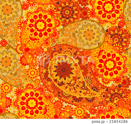 Vector seamless pattern in Eastern style. Colorful Vector seamless pattern in Eastern style. Colorful 25854286