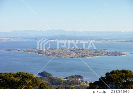 大根島　中海 25854646