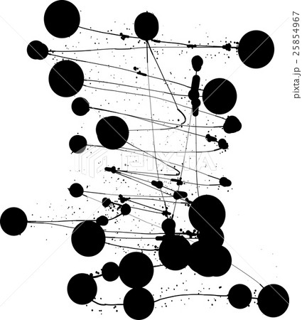 black vector blots 25854967
