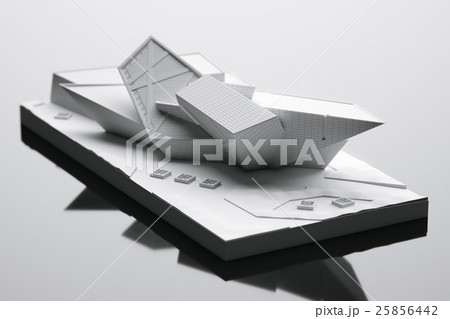 Futuristic house maket - conceptual architecture  25856442