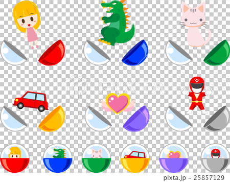 カプセルトイの景品 25857129