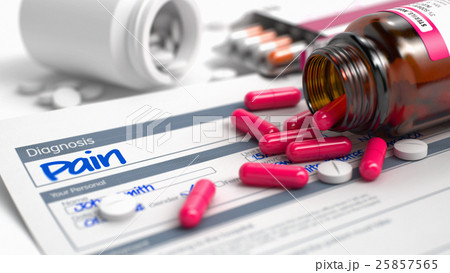 Pain - Wording in Differential Diagnoses. 3D. 25857565