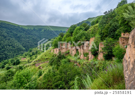 Abandoned village Gamsutl in Dagestan Abandoned village Gamsutl in Dagestan 25858191