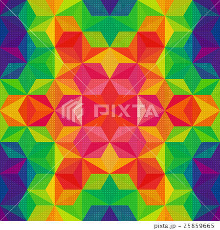 Abstract Triangle Mosaic Pattern Abstract Triangle Mosaic Pattern 25859665