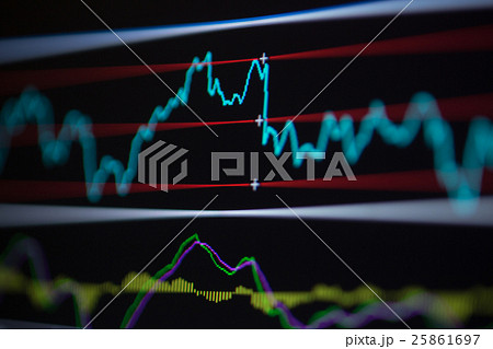 Stock market chart Stock market chart 25861697