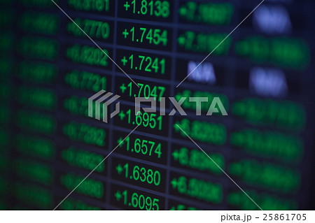 Stock market chart Stock market chart 25861705