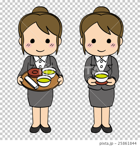 Suit company employee women · tea ceremony 1 Suit company employee women · tea ceremony 1 25861844