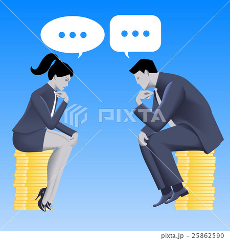Equal partnership business concept 25862590