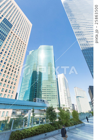 東京_汐留シオサイト都市風景 25863500