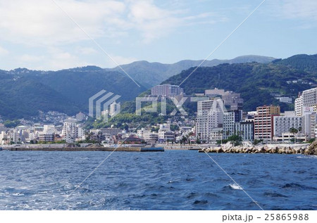 [熱海]全景_海からの景色 25865988