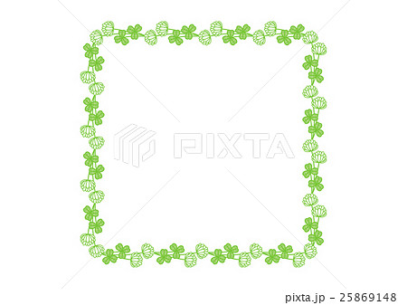シロツメクサのフレーム() シロツメクサのフレーム() 25869148