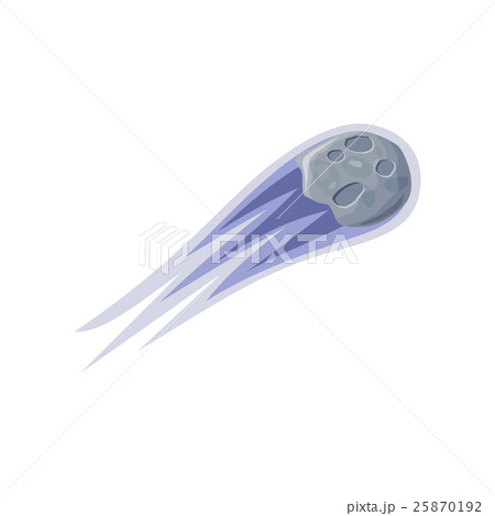 Asteroid Icon Illustration 25870192