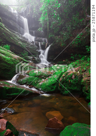Saithip waterfall in Phu Soi Dao National Park Saithip waterfall in Phu Soi Dao National Park 25871194