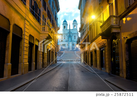 Famous Spanish Stairs Famous Spanish Stairs 25872511