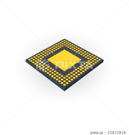 Central processing unit CPU concept by Back board 25872818