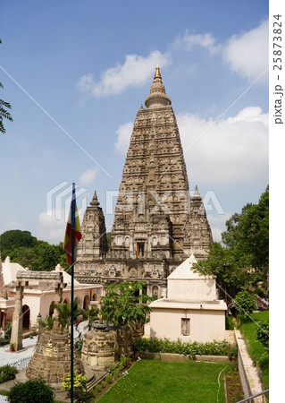 インド ブッダガヤ マハボディ寺院 インド ブッダガヤ マハボディ寺院 25873824