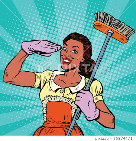 Cleaning staff. household equipment tools 25874471