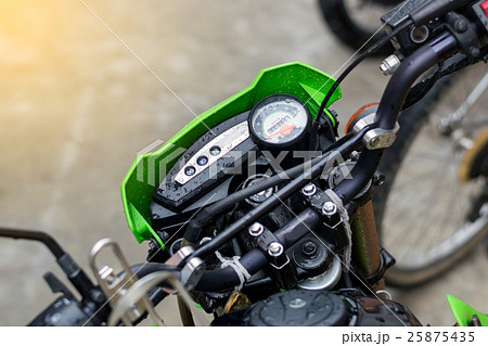 speedometer of the motorcycle speedometer of the motorcycle 25875435
