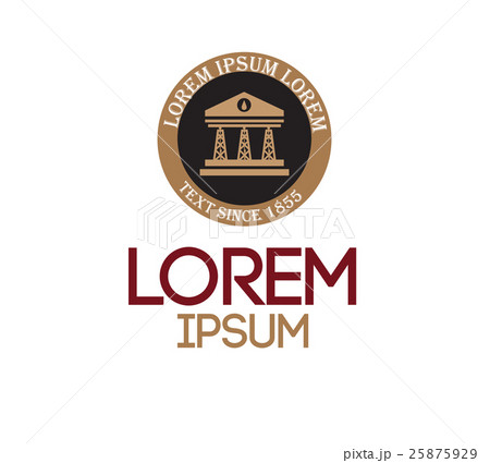Drilling company design logo 25875929