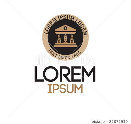 Drilling company design logo 25875930