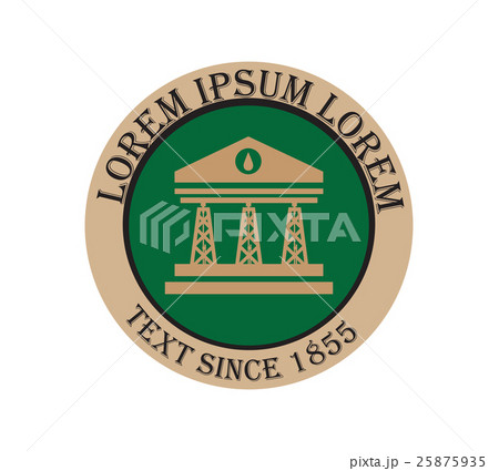 Drilling company design logo 25875935