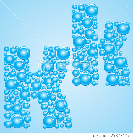 Bubbles in blue. Alphabet of bubbles. Eps 10. Bubbles in blue. Alphabet of bubbles. Eps 10. 25877177