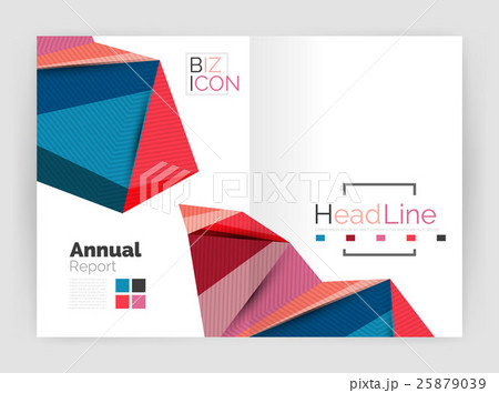 Low poly triangle business background 25879039