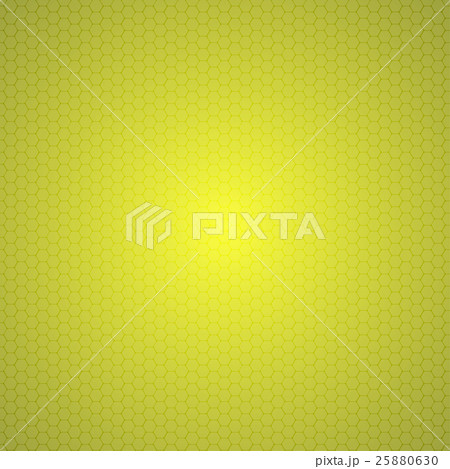 Yellow Mosaic Tile Honeycomb Vector Background. 25880630