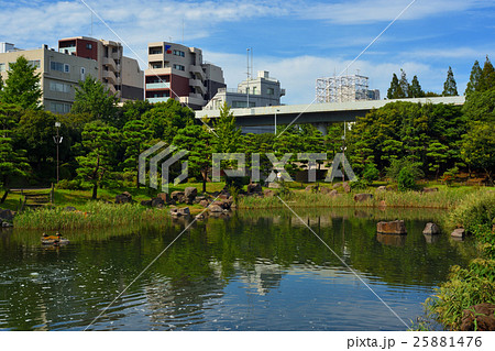しながわ区民公園の人工湖 25881476