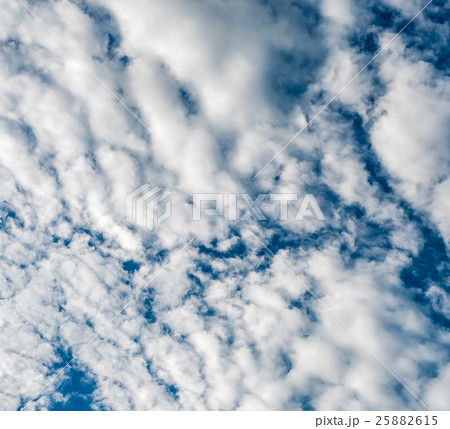 Blue sky with clouds , look like from outer space 25882615