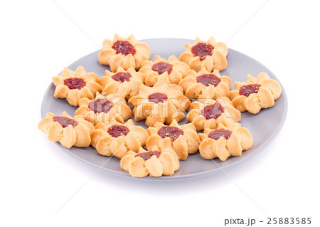 Cookies on plate Cookies on plate 25883585