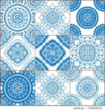 Victorian Tile in vector 25884652