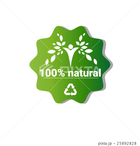 Eco Friendly Organic Natural Product Web Icon 25892828